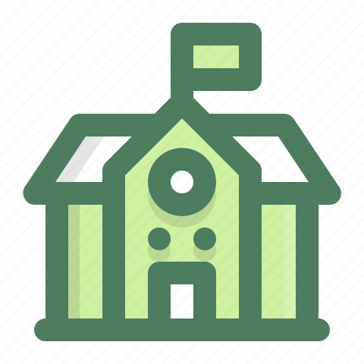 College, building, university, school, education icon - Download on Iconfinder