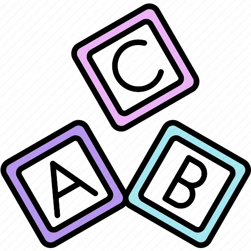 Abc, block, alphabet, blocks, cube, cubes icon - Download on Iconfinder