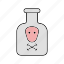 chemical, flask, toxic 