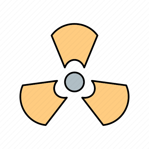 Nuclear, radiation, sign icon - Download on Iconfinder