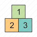 blocks, cubes, ranking 