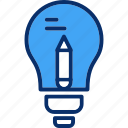 idea, light, electricity, bulb