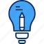 idea, light, electricity, bulb 