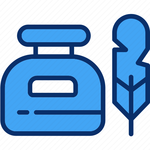 Education, ink bottle, writing, pen icon - Download on Iconfinder