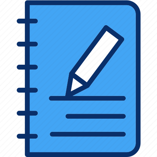 Education, note book, notepad, writing icon - Download on Iconfinder