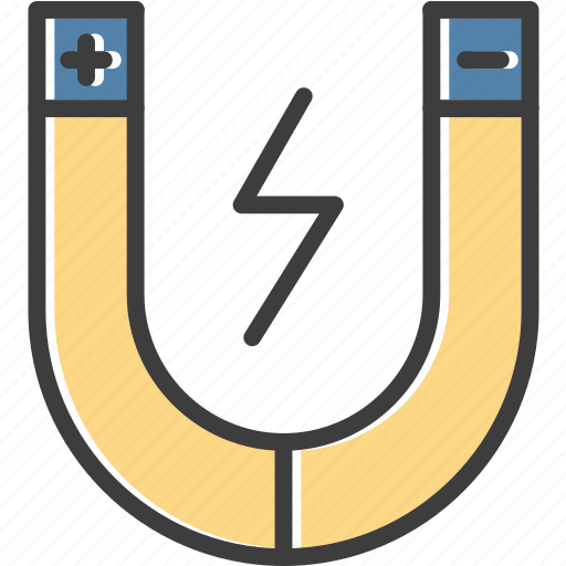 Education, positive, magnet, negative, physics icon - Download on Iconfinder