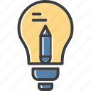 idea, electricity, light, bulb