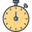 clock, alarm, stopwatch, time 