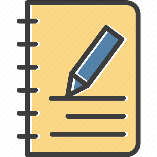 Education, notepad, writing, note book icon - Download on Iconfinder