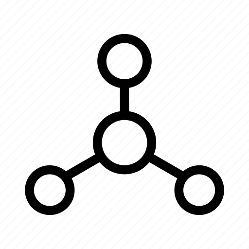 Atoms, connect, molecule, science icon - Download on Iconfinder