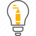 light, bulb, electricity, idea