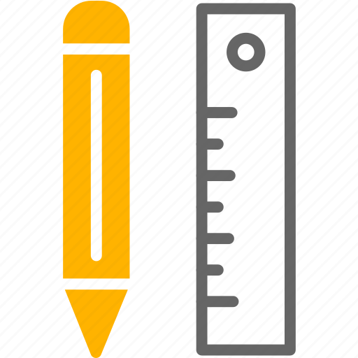 Education, pencil, tools, scale icon - Download on Iconfinder