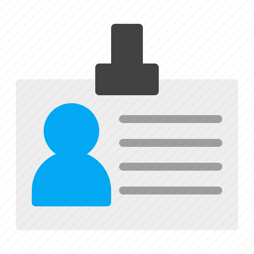 Card, id, id card, identity, profile icon - Download on Iconfinder