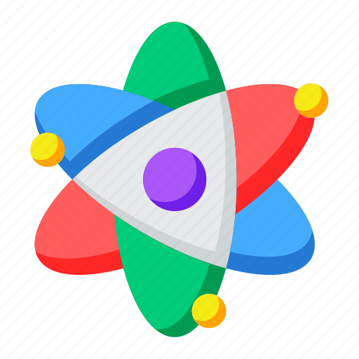 Atom, school, science icon - Download on Iconfinder