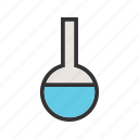 beaker, chemical, flask, glass, lab, laboratory, liquid