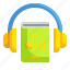 audio, book, headphone, learn, multimedia 