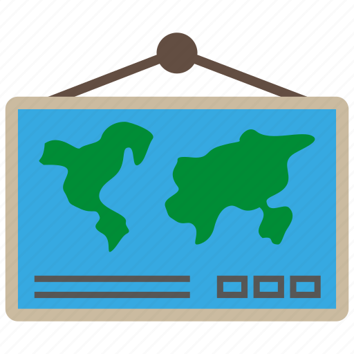 Map, geography, world icon - Download on Iconfinder