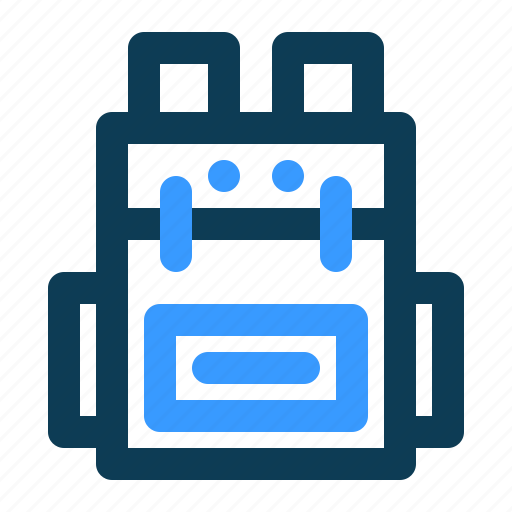 Backpack, learning, bag, handbag, school icon - Download on Iconfinder
