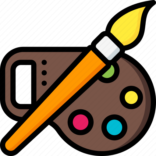 Education, knowledge, learning, paint, school, study icon - Download on Iconfinder