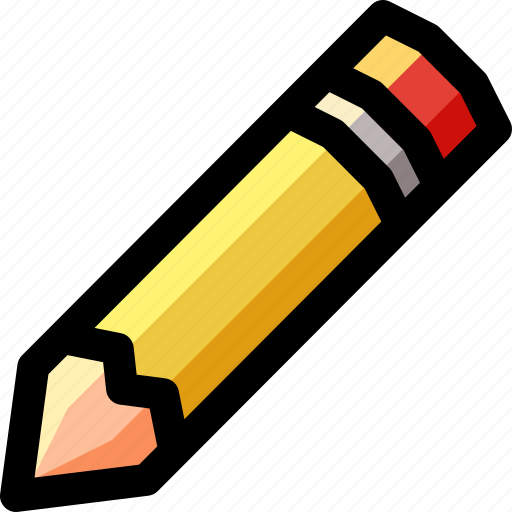 Drawing, graphic, pencil, school, study, tool, writing icon - Download on Iconfinder