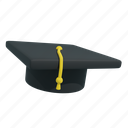 graduation, hat, diploma, degree