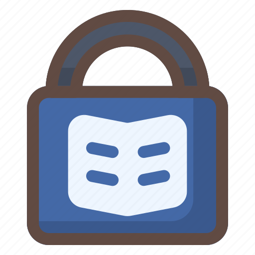 Locked, book, library, reading, writing icon - Download on Iconfinder