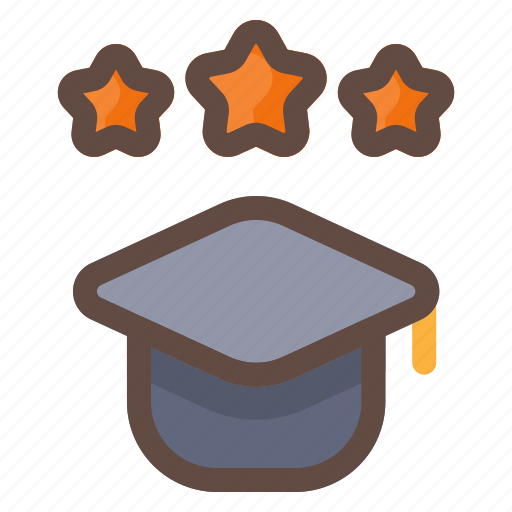 Star, graduation, hat, study, learn, education icon - Download on Iconfinder