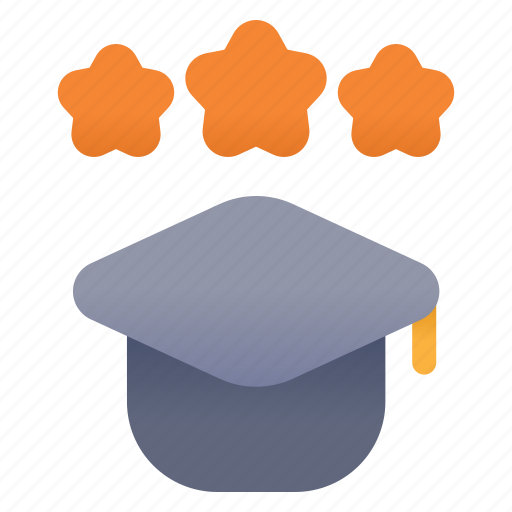 Star, graduation, hat, study, learn, education icon - Download on Iconfinder
