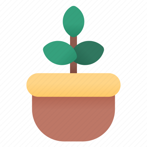 Pot, flower, education, school, student icon - Download on Iconfinder