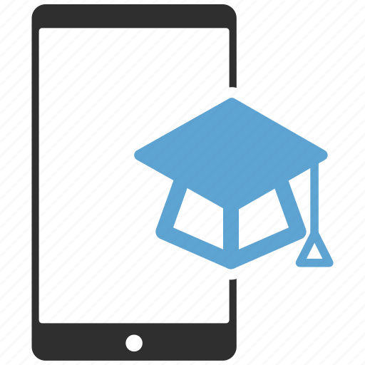 Academic program, education program, mobile, mobile learning, mobile study icon - Download on Iconfinder