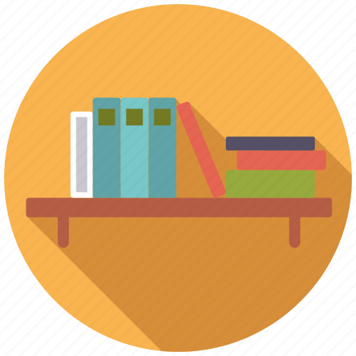 Book, bookshelf, college, education, learning, school, university icon - Download on Iconfinder