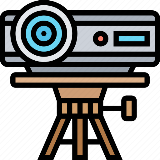 Projector, visual, presentation, screen, seminar icon - Download on Iconfinder