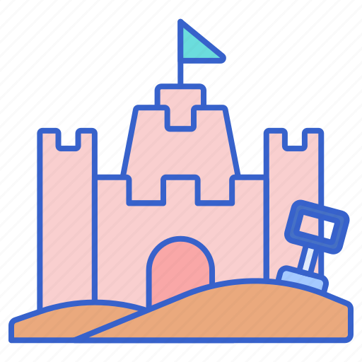 Building, castle, construction, sand icon - Download on Iconfinder