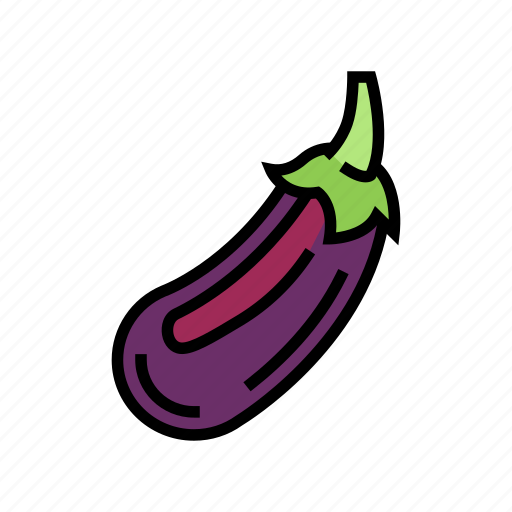 Eggplant, vegetable, vitamin, bio, cut, sliced icon - Download on Iconfinder