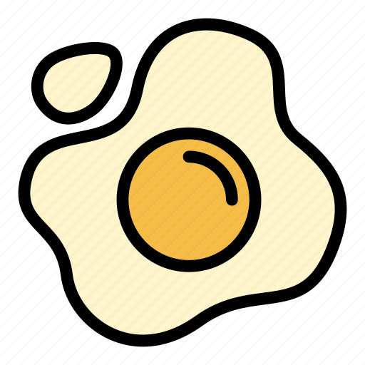 Fried, egg icon - Download on Iconfinder on Iconfinder