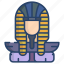 egyptian, head 