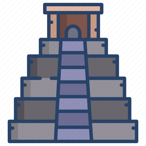 Maya, pyramid icon - Download on Iconfinder on Iconfinder