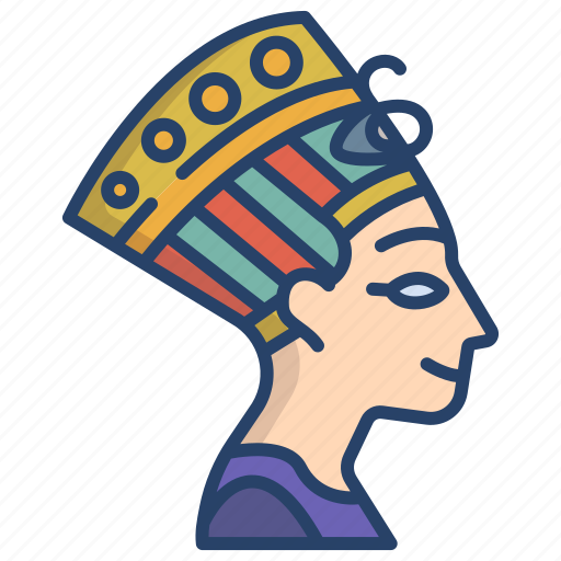 Nefertiti, bust icon - Download on Iconfinder on Iconfinder