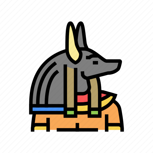 Anubis, egypt, country, monument, excursion, pyramid icon - Download on Iconfinder