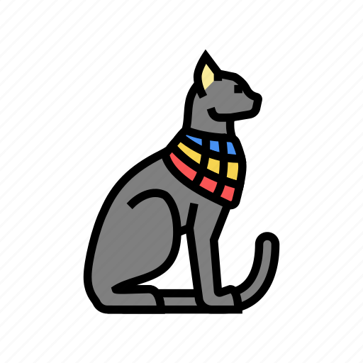 Cat, egypt, animal, country, monument, excursion icon - Download on Iconfinder