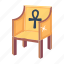 egyptian furniture, egyptian chair, throne chair, armchair, egyptian sofa 