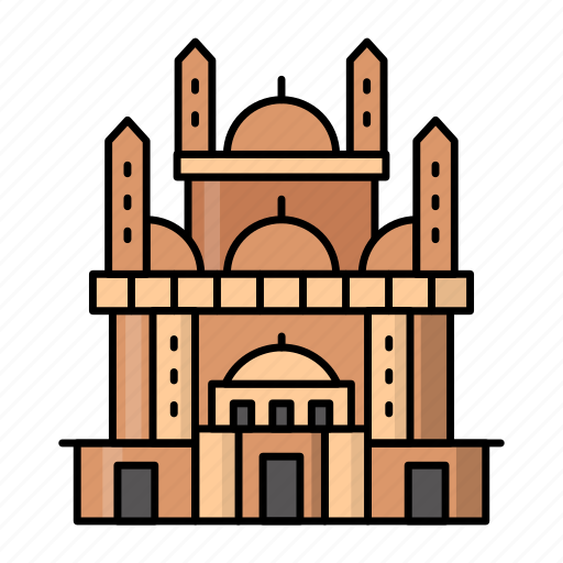Building, cairo, citadel, egypt, landmark, traditional icon - Download on Iconfinder
