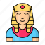 avatar, egypt, male, man, pharaoh, king 
