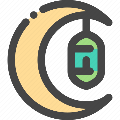 Crescent, eid, lantern, moon, ramadan icon - Download on Iconfinder