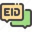 chat, congratulation, eid, greeting 