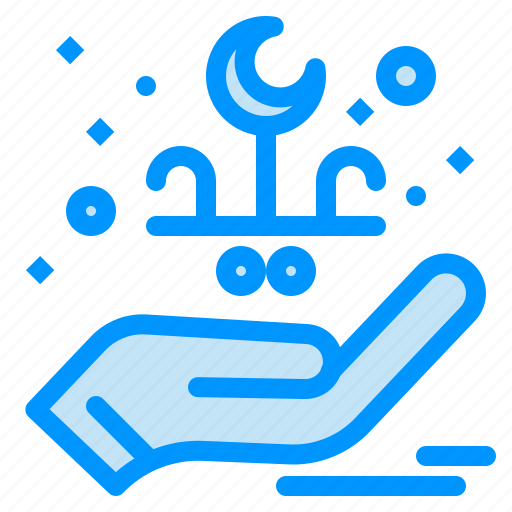 Celebration, eid, hand, lettering icon - Download on Iconfinder