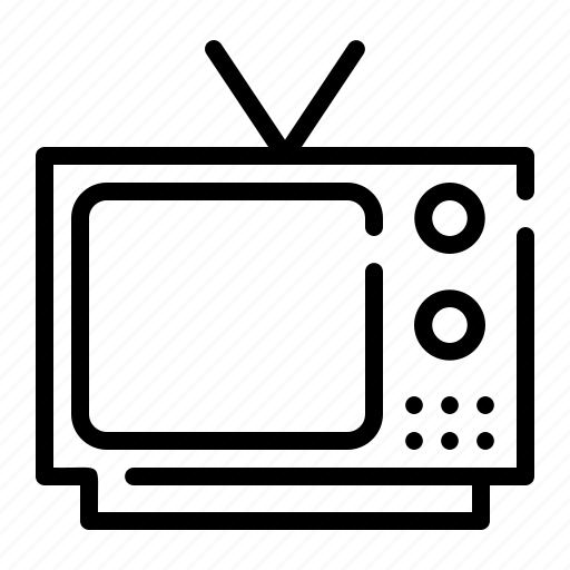 Television, retro, tv, antique, electronics icon - Download on Iconfinder