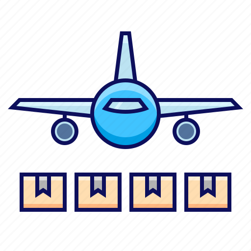 Air, delivery, freight, logistic, shipping icon - Download on Iconfinder