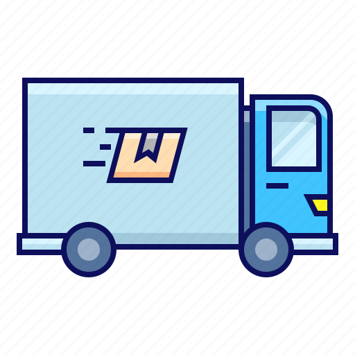 Delivery, logistic, logistics, shipping, truck, vehicle icon - Download on Iconfinder