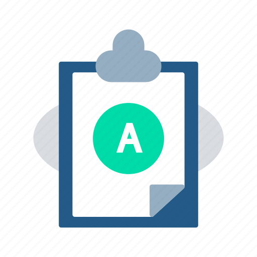 Analysis, exam pad, report card, result, test, valuation icon - Download on Iconfinder
